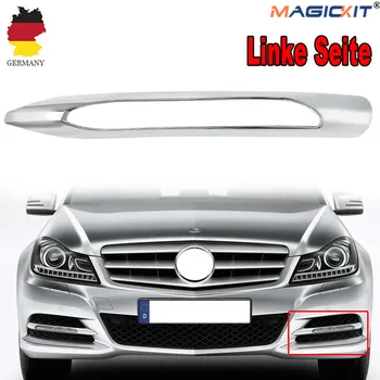 

MagicKit For Mercedes C Class W204 11-13 Front Daytime Running Light Chrome Molding Trim