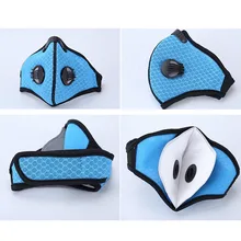 Пыленепроницаемая маска, анти-туман, сетка, рот, муфта, половина лица, маски для спорта на открытом воздухе, бег, Велоспорт, GV99