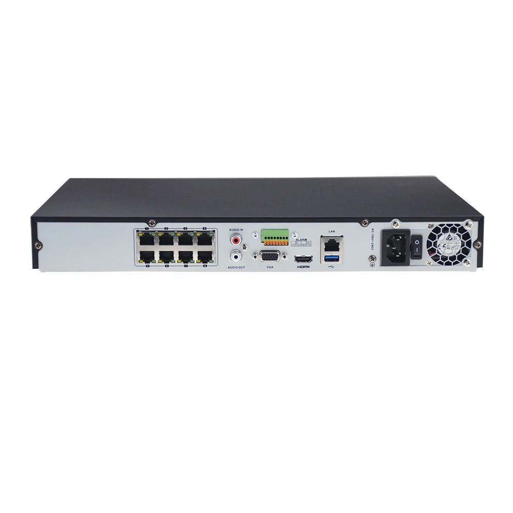 Hikvision OEM NVR форма DS 7608NI I2/8 P 8CH 8 POE для камеры 12MP Max 2SATA сетевой видеорегистратор|hik ip|hik