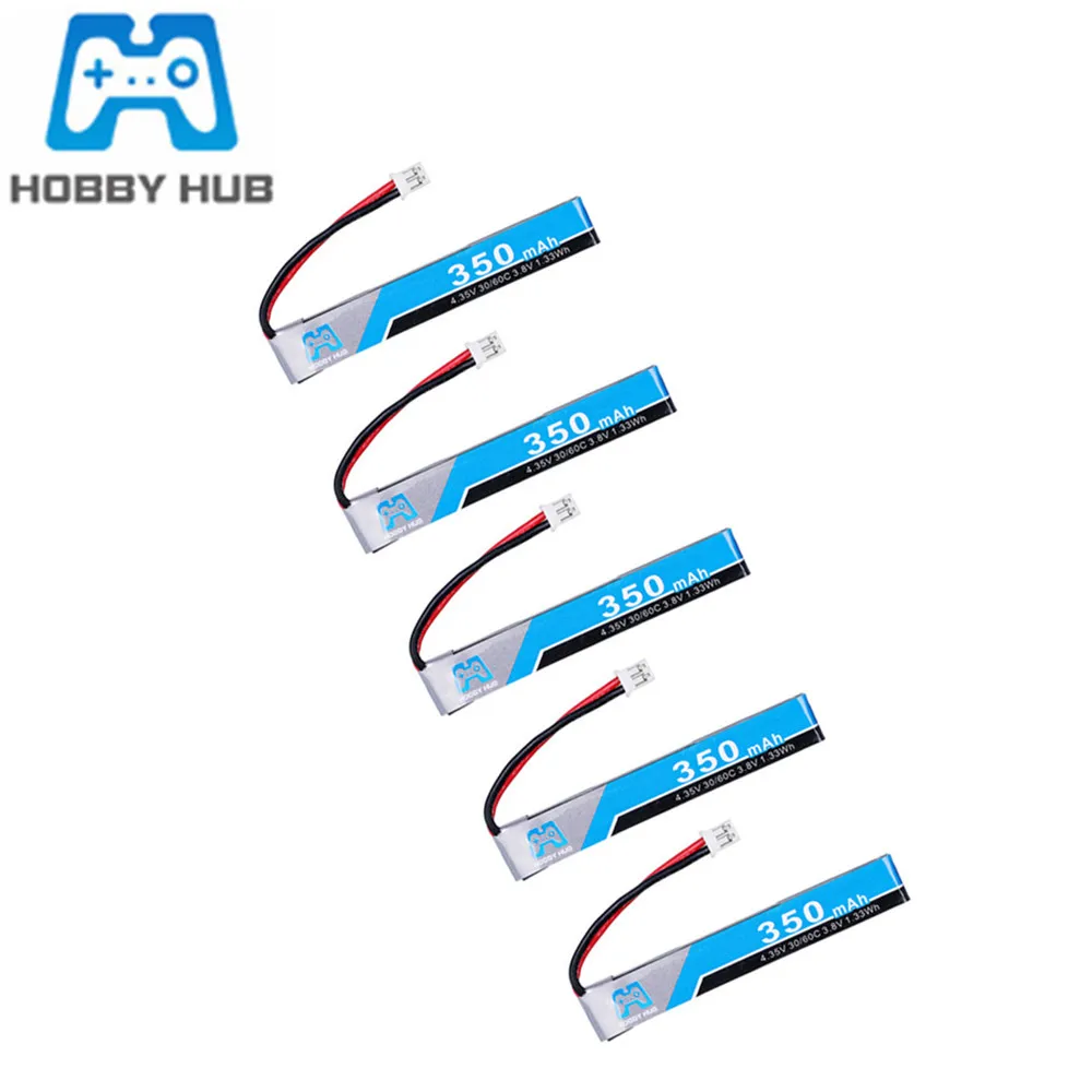3 8 в 350 мАч 30C/60C HV Lipo батарея PH2.0 разъем для US65 UK65 Inductrix FPV Beta65S UR65 Mobula 7 Whoop Drone | Игрушки