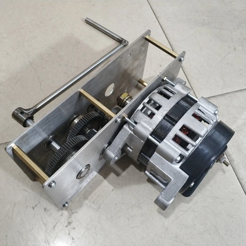 12v2000 Watt W Hand Crank Generator Battery Battery Car Emergency