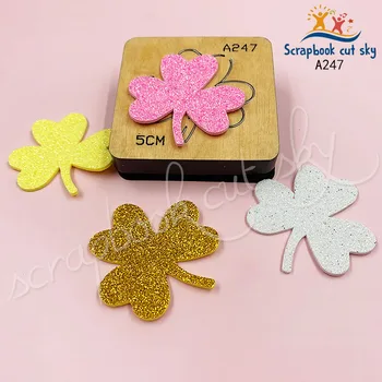 

Earring cutting dies eardrop A247 2020 new Mu Yu wooden mold suitable for the market general machine