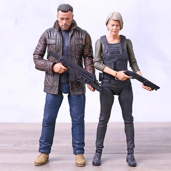 

New Type NECA Terminator T-800 Dark Fate Sarah Connor Action Figure Model Toy Gift