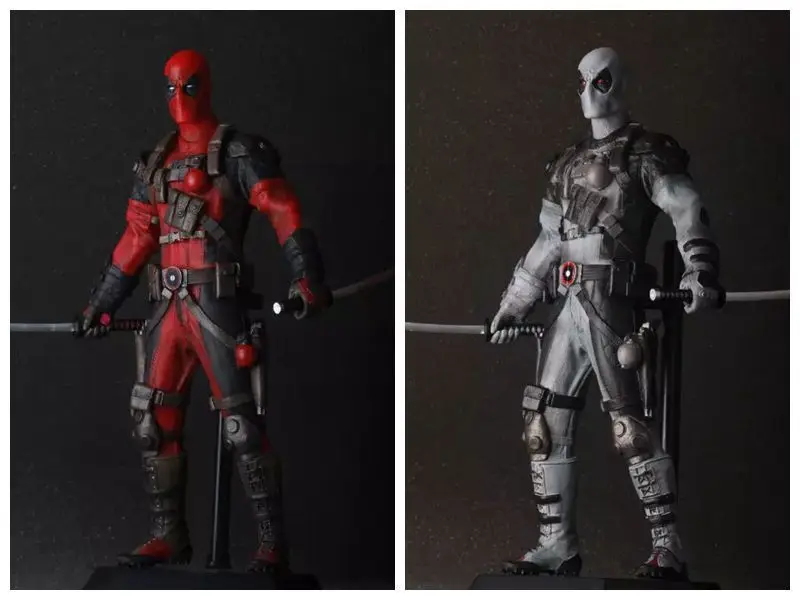 

American Hero X-Cops Deadpool 12-Inch Deadpool Ordinary Version/Special Edition Garage Kit Decoration