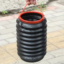 4L складное ведро для автомобиля, складное ведро для рыбалки, походов, хранения воды, мусорное ведро, 1 шт