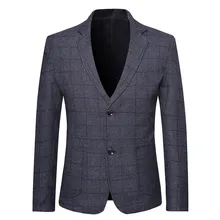 Блейзер, мужские куртки, пиджак в деловом стиле, мужской стиль, отложной воротник, длинный рукав, повседневный костюм, приталенное пальто, куртка# g4