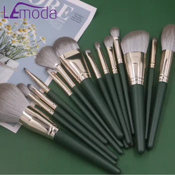 

Lemoda makeup brushes set eye shadow powder blush foundation eyebrow concealer brushes professional beauty makeup brushes