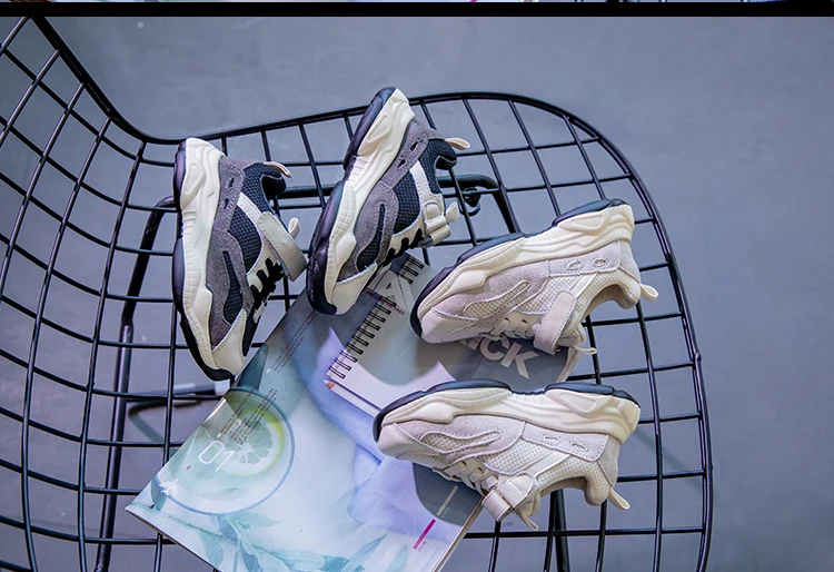 RUMRAM Kids Shoes For Girl Boy Winter Autumn Summer Genuine Leather Air Mesh Breathable Fashionable Walking School Shoes Kids  (4)