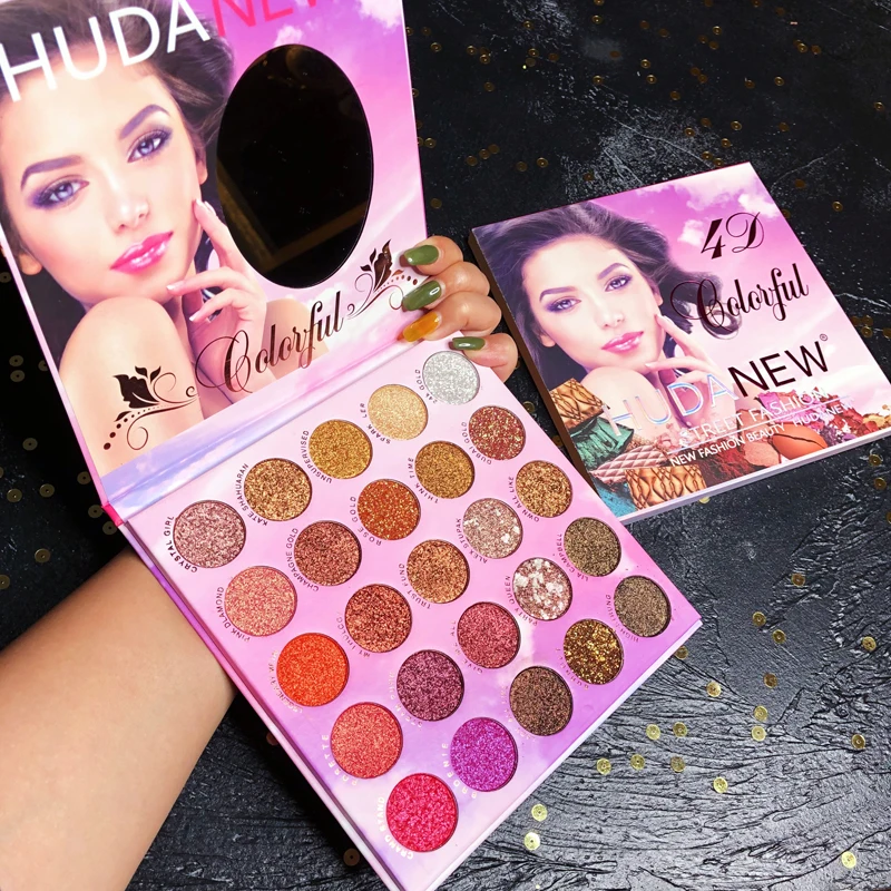 

Shimmer Matte Eyeshadow Pallete 25 Color Glitter Metallic EyeShadow Palette Pigmented Eye Shadow Diamond Makeup paleta de sombra