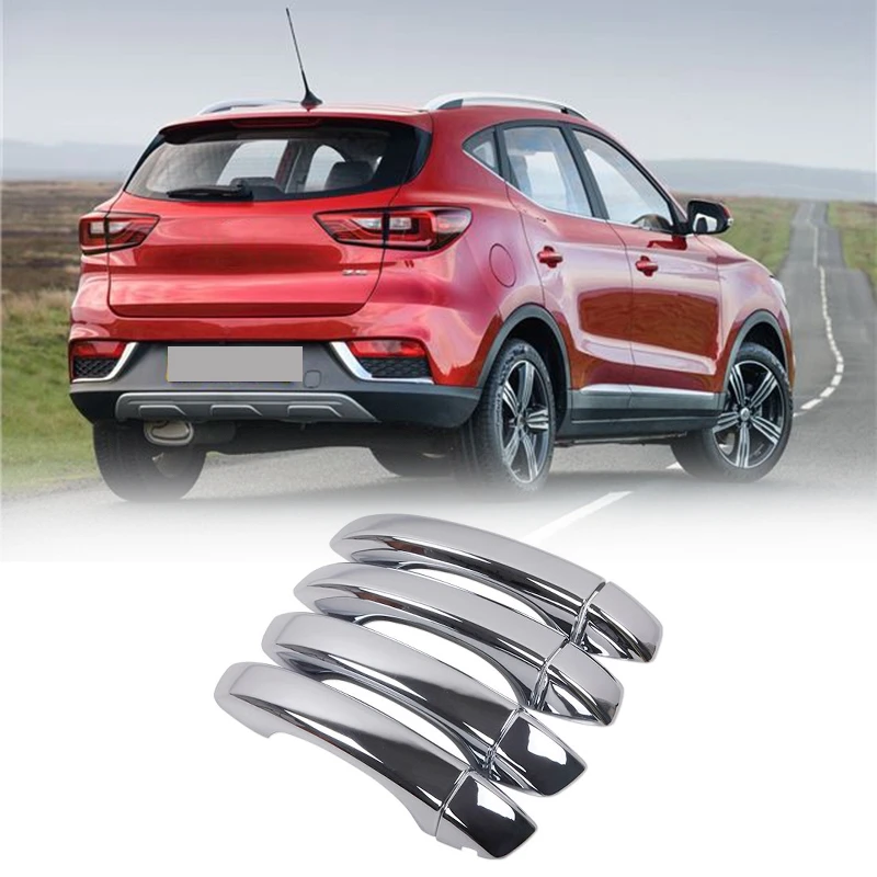 8 шт. хромированные накладки на дверные ручки автомобиля MG ZS 2017-2020 | Автомобили и
