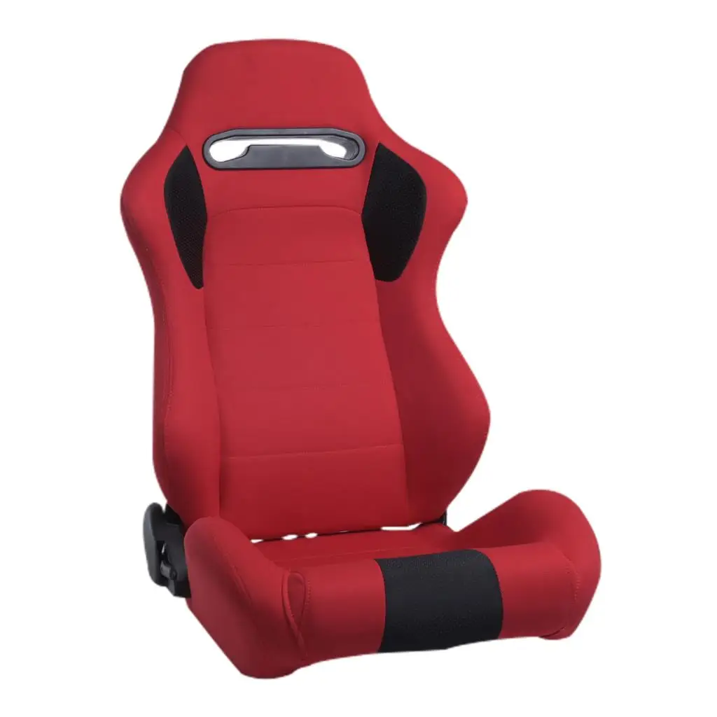  Epman Adjustable PVC 2-Color Driving Seat Gaming Simulator Chair Gaming Racing Seat W/ Pedal +Shift