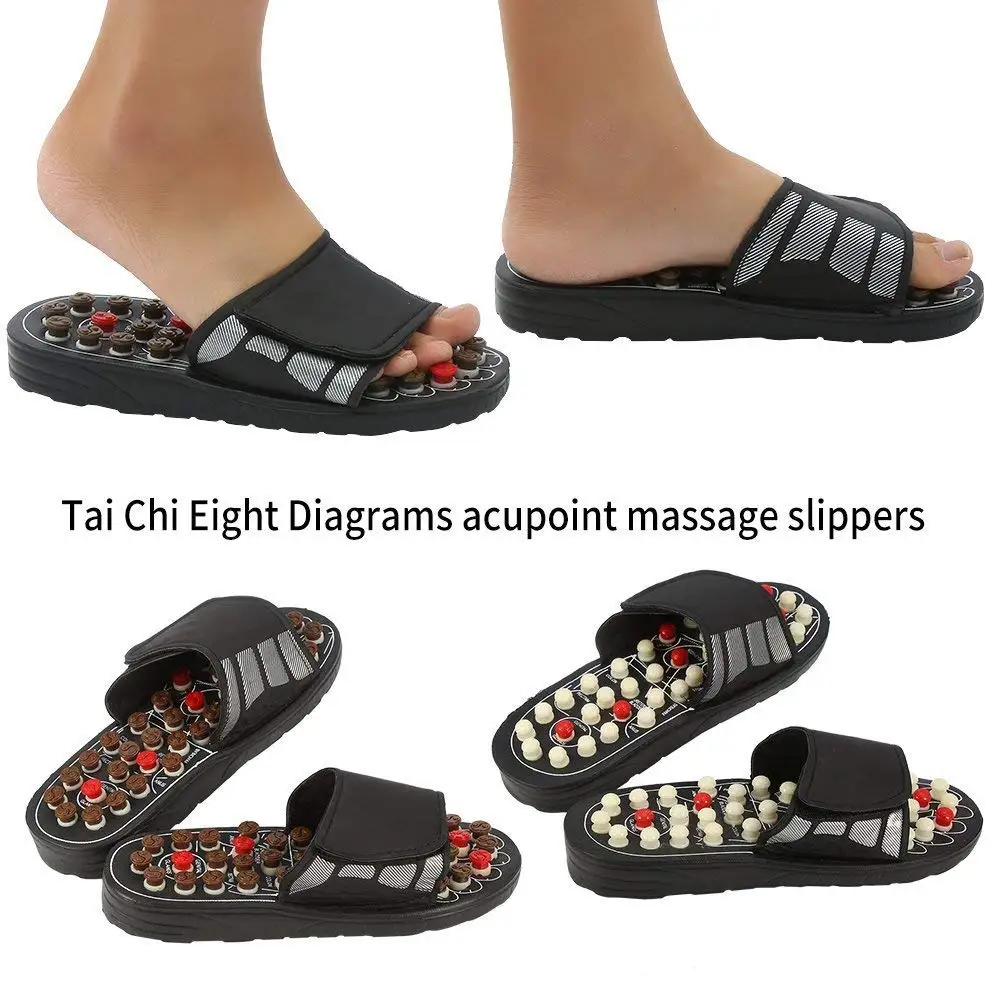 Массажные тапочки для ног; акупунктурная терапия; массажистская обувь для акупунктурного масса, активного, активного лечения, рефлексотерапевтического ухода за ногами