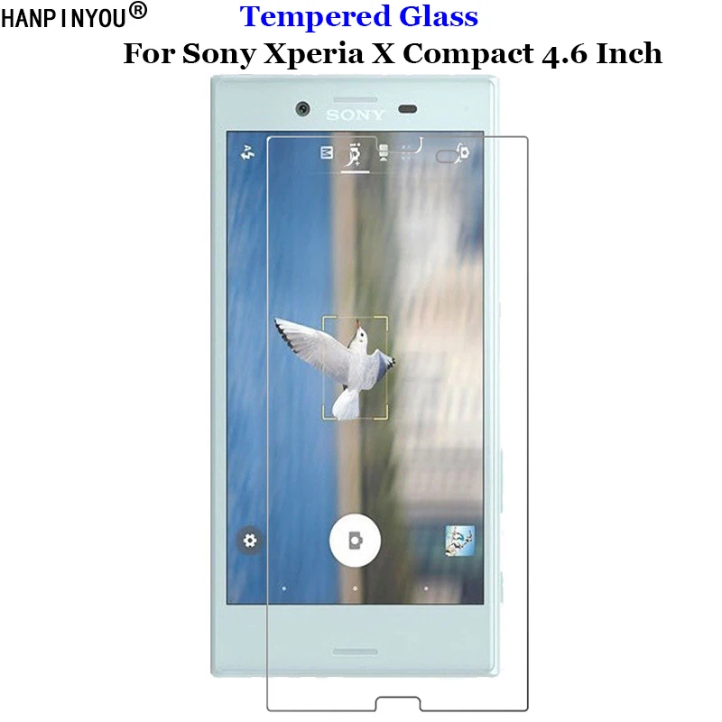 Для Sony X Compact закаленное стекло 9H 2.5D Premium Защитная пленка для экрана Xperia / Mini F5321 4