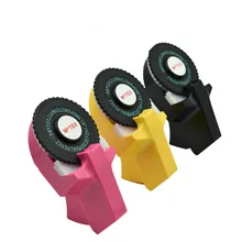 Motex E101 3D тиснение ручной производитель этикеток DIY Ручная декоративная лента ручная машинка для 9 мм тиснения этикеток ленты