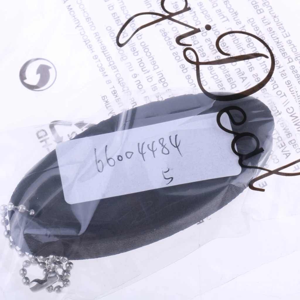 Oval Shaped EVA Foam Floating Key Ring Beads Boat Keychain