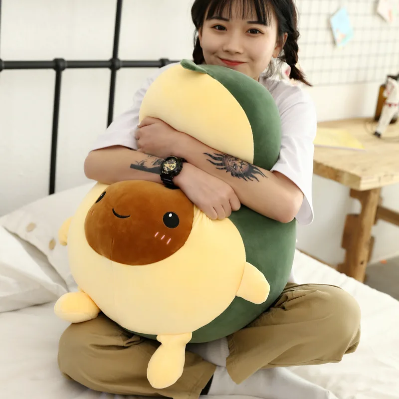 

40-60CM Cute Avocado Stuffed Plush Toy Filled Doll Cushion Pillow Child Child Christmas Gift girl's birthday and holiday gifts