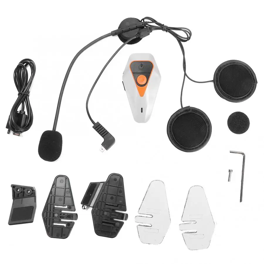 Универсальный bluetooth intercomunicador шлем Стерео Bluetooth домофон FM Walkie Talk наушники Hands-Free Bluetooth наушники