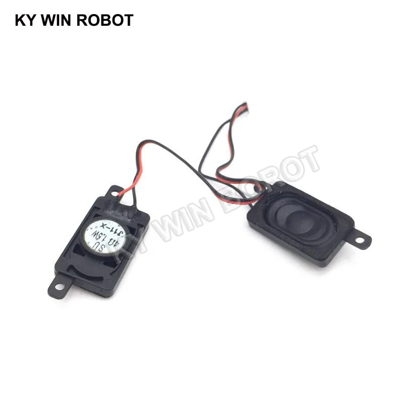 1 pair Notebook Speaker Horn 1.5W 4R 2716 1627 Loud speaker 4 ohms 1.5 Watt 4R 1.5W 27*16MM thick 6MM with terminal wire