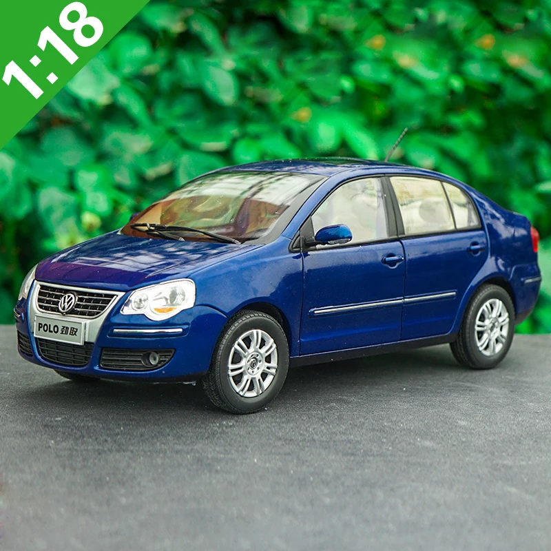 1:18 Высокая тщательная VW 2008 стиль POLOSedan сплав модель автомобиля статические