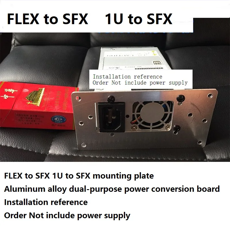 Flex To Sfx 1u To Sfx Plate Aluminum Dual-purpose Power Conversion Board - Pc Hardware Cables Adapters - AliExpress