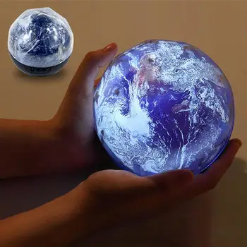 

Colorful LED Night Light Planet Magic Projector Baby Lamp Flashing Starry Sky Projector Earth Universe Lamp Christmas Light