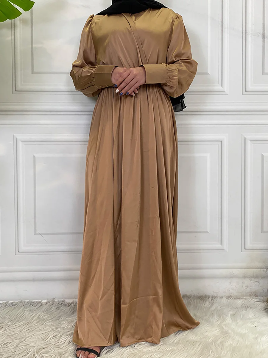 6280#Ramadan Fashion Dubai Abaya Muslim For Women Hijab Dress - CHAOMENG MUSLIM SHOP