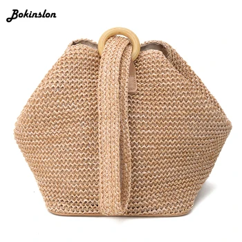 

Bokinslon Bokinslon Fashion Portable Small Square Bag Shoulder Woman Casual Stone Pattern Simple Messenger Bag Female