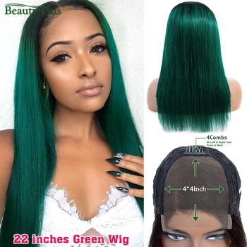4x4 Wig T1B Green