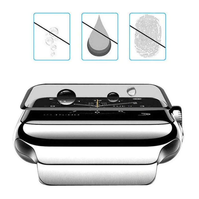 

Защита экрана для apple watch 5 4 3 38 мм 40 мм 44 мм 42 мм (не закаленное мягкое стекло), пленка для Iwatch 4/5/6/SE
