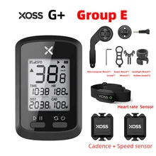 Xoss g mais bicicleta computador g + velocímetro gps sem fio à prova dwireless água bluetooth formiga com cadência ciclismo odômetro