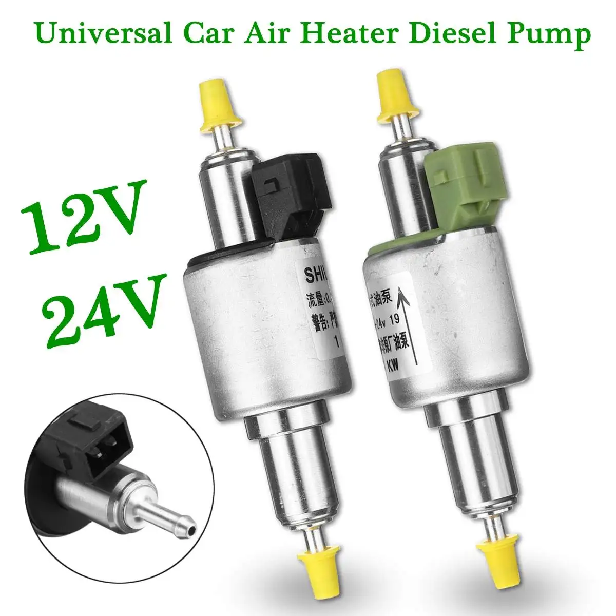 22ml Fuel Pumps Parking Heater Pump For 1KW-8KW Car Heater 22ML Heating  Pump 12/24V Diesel Heater Oil Pump Car Accessories