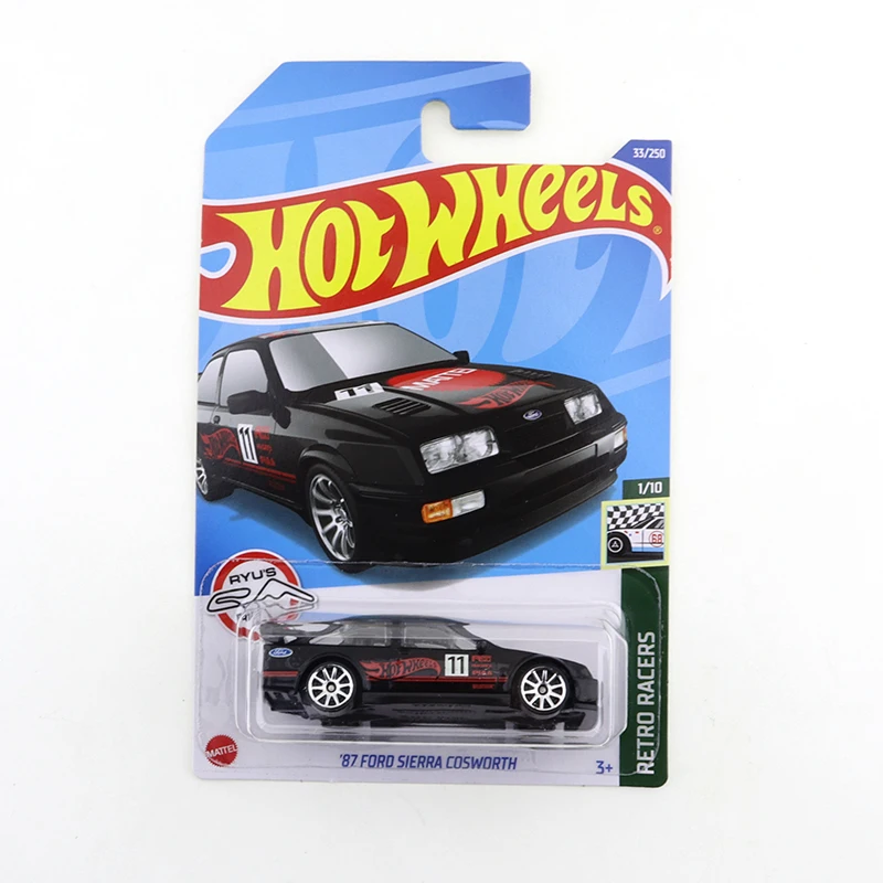 2022-33 оригинальный Hot Wheels Mini Alloy Coupe 87 FORD SIERRA COSWORTH 1/64 металлическая литая модель