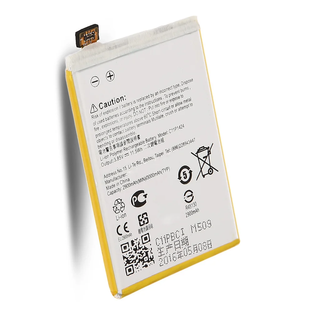 

Запасной аккумулятор C11P1424 для Asus ZenFone 2 ZE550ML ZE551ML Z00ADA Z00ADB Z008DB 100/2900 mAh, 3000 шт./партия