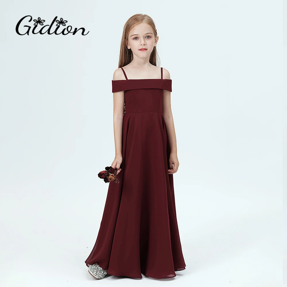 Girl’s Birthday Party For Kids Banquet Wedding Dress Children Elegant Princess Party