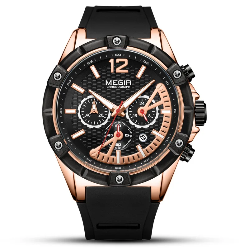 

Hot Selling Natural Detox Gainer Me G Ir MEN'S Watch Sports Multi-functional Calendar Waterproof Quartz Watch Men's 2083G