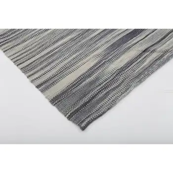 

205x290 Cm Grey Handmade Contemporary Rugs Rug-7x9 Ft