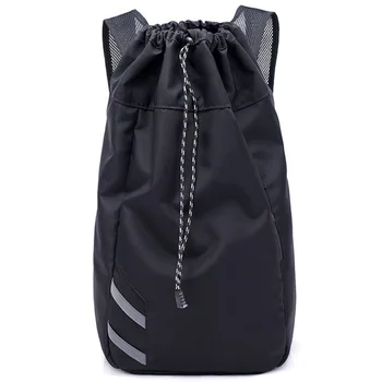 

Men'S Basketball Backpack Bags Ball Football Drawstring Sports Fitness Bucket Bag Outdoor Sports Bag