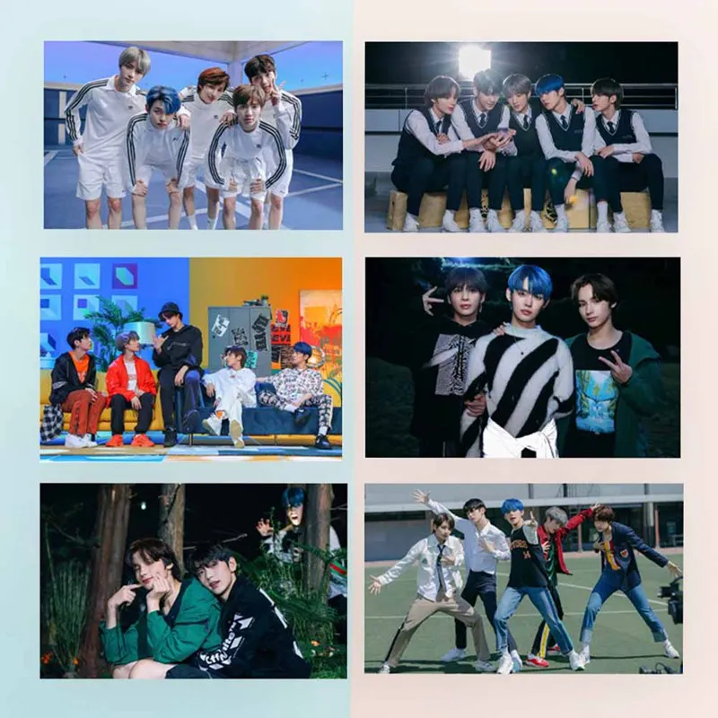 Новинка 21 шт./компл. KPOP TXT мечта глава: волшебный командные фотоальбом карты ПВХ карты самодельные ЛОМО карта Фотокарта карты Стикеры