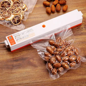

Electric Vacuum Sealer Packaging Machine For Home Kitchen Including 10pcs Food Saver Bags Commercial Vacuum Food Sealing
