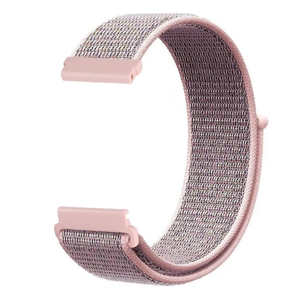 

Personalized Flat Strap Loopback Nylon Canvas Strap Fashionable Personality Watchband Wrist Strap For Amazfit Gts Watch