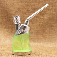 Двойное использование портативный кальян табак для кальяна курительные трубы здоровье металлическая трубка фильтр карманный фильтр для воды мини портативные аксессуары