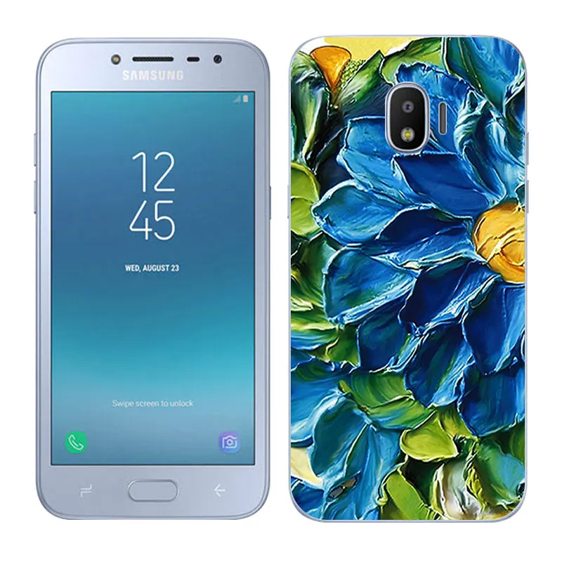 Модный чехол для Samsung Galaxy J2 Core Pro J6 J4 Plus из мягкого силикона с рисунком ТПУ чехлы для телефонов Galaxy J8 J6 J4 EU