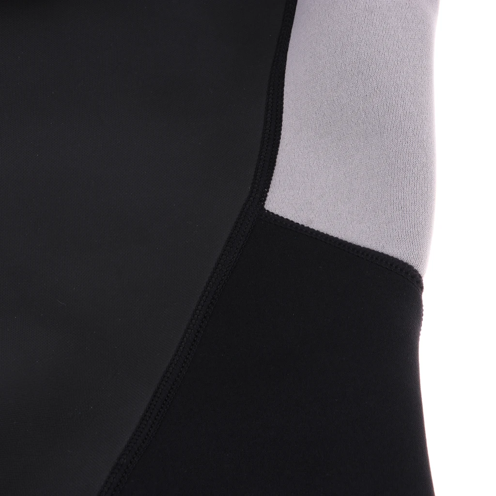 Mens 3mm Neoprene Surf Suit Back Zip Full Wetsuit Sports Skins Suit Wetsuits for Kayaking Snorkeling Scuba Diving 