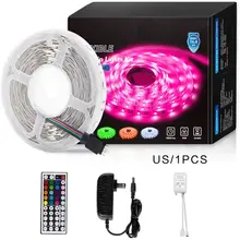 Bande lumineuse avec 150 led, ruban d'éclairage étanche, 5m, 12V, 5050rgb