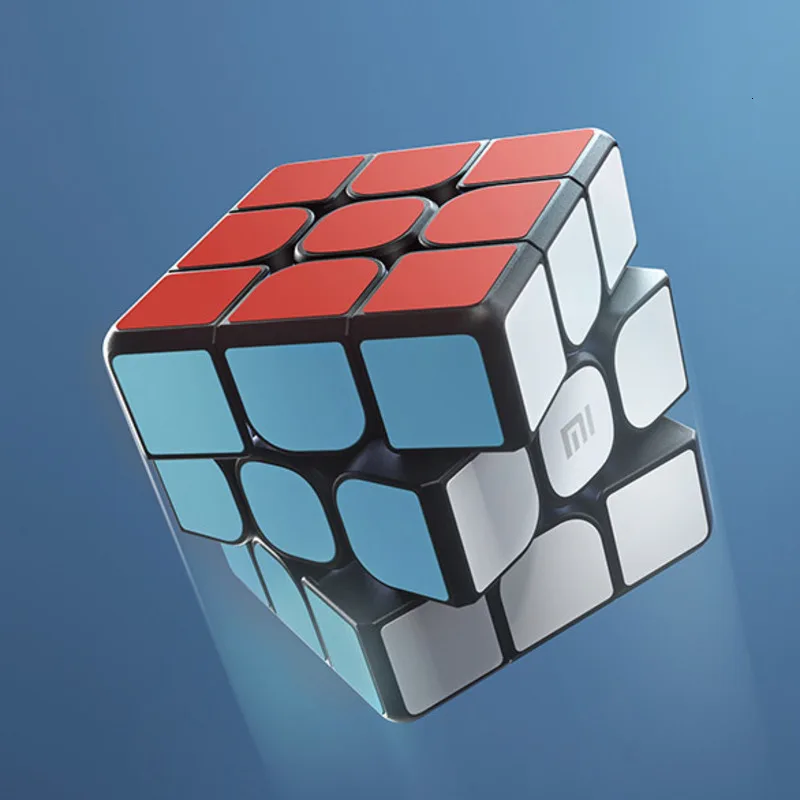 Xiaomi Smart Magic Cube работает с приложением Mijia Xiomi Умный кубик Рубика Синхронизация Bluetooth подключение гоночная структура для детей Подарки