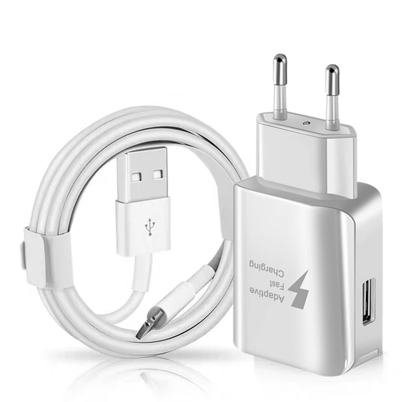 

Fast Charging Cable EU USB Charger for iPhone 6 6S 7 8 Plus X XR XS 11 Pro Max 5S 5 SE iPad Air 2 mini 2 3 Data Sync Charge Wire