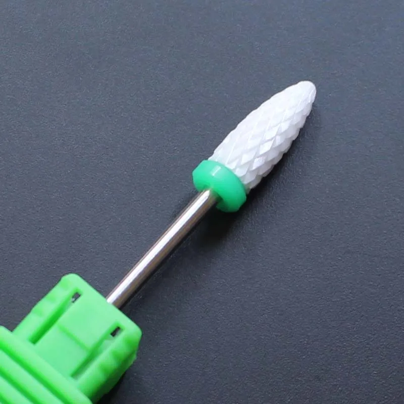 ASWEINA керамическая кутикула для очистки заусенцев сверло для ногтей роторные фрезы электрическая маникюрная машина для сверления ногтей для педикюра аксессуары - Цвет: CM9