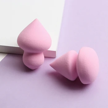 

2Pcs Puff Wet and dry Use Powder Smooth Cosmetic Make Up Puff Non-latex Sponge Puff Foundation Beauty Tools
