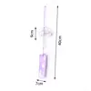 1pcs Romantic Crafts Japanese Cherry Blossom Glass Wind Chimes Bells Home Garden Office Ornament Indoor Window Hanging Decor 5
