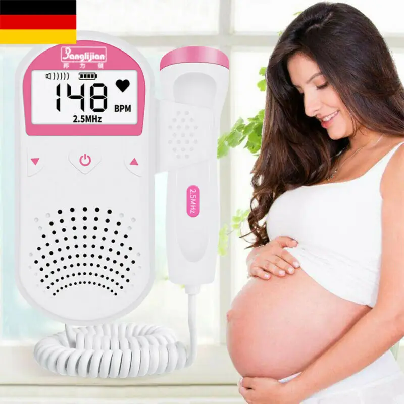 fetal baby doppler prenatal heart monitor